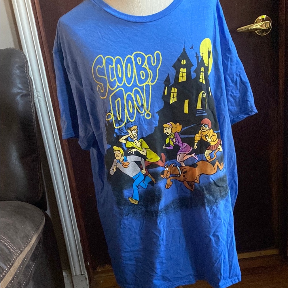 Scooby-Doo Blue Graphic T-Shirt